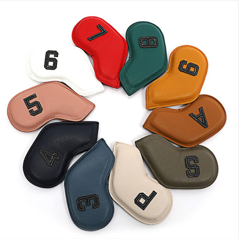 Minimally Digital Printed Golf Club Cap Set