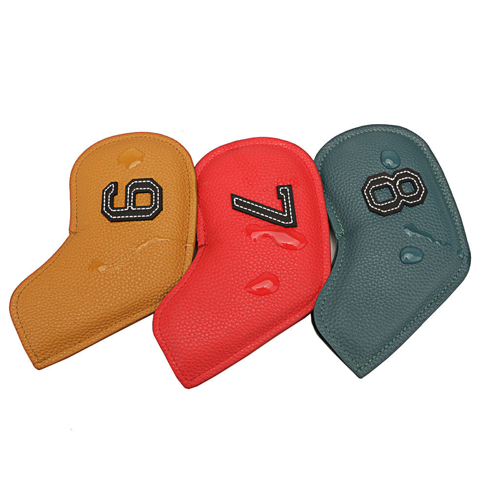 Minimally Digital Printed Golf Club Cap Set
