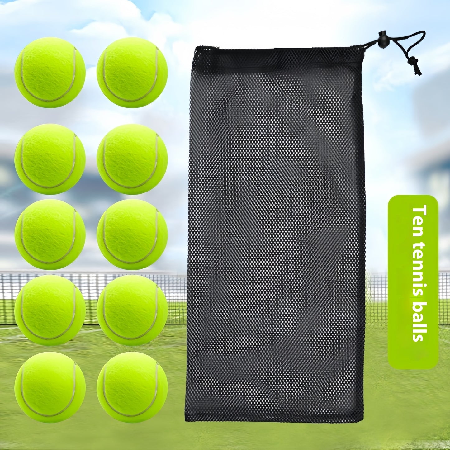 10 Training Bags High-elastic Fitness Tennis